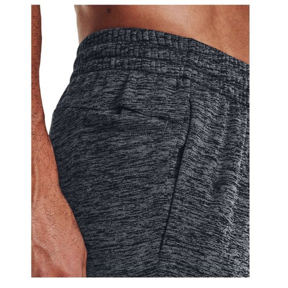 UNDER ARMOUR Men's Fleece Jogger Pants Loose Stretch Waist Pitch Gray Size XL - Picture 3 of 4